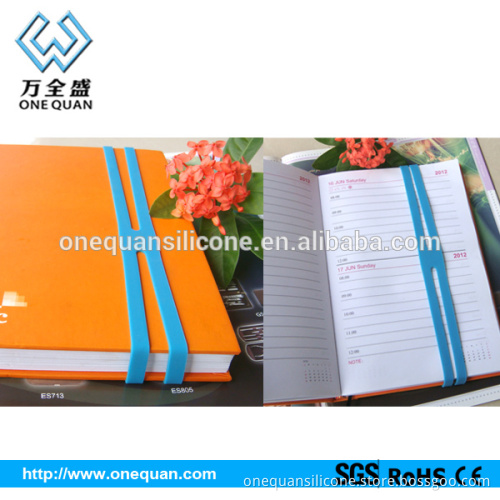 Packing gift box X shape silicone rubber band